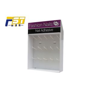 CMYK Printing Various Shape Cardboard Side Wing Display With Fine Workmanship