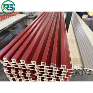 Environmental Friendly Linear Suspended Metal Ceiling 0.9mm White Aluminum