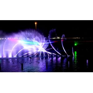 music play water garden fountain dancing fountains
