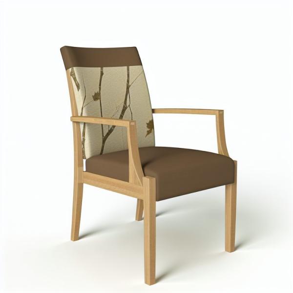 Buy Modern Natural Wood Dining Room Armchairs Set of 2 at wholesale prices