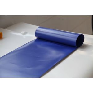 China 420gsm PVC Coated Tarpaulin Truck Cover 500D*1000D With Ropes on sale