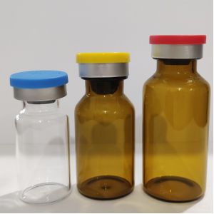 ISO9001 Tubular Glass Vials Screen Printing Injection Glass Vial