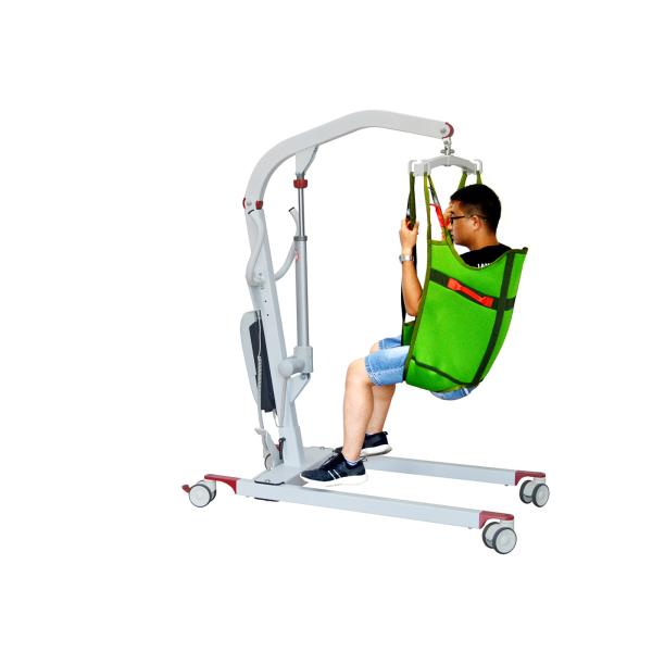 Buy Residential Electric Patient Lift Sling Adjustable Rear Wheels With Brakes at wholesale prices