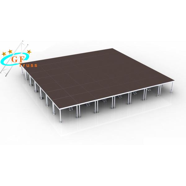 aluminum stage truss adjustable height 0.6--1M stage platform All ground