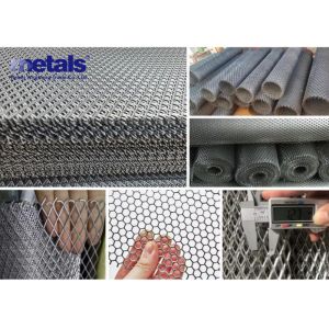 10x25mm Diamond Hole 316 Stainless Steel Expanded Wire Mesh