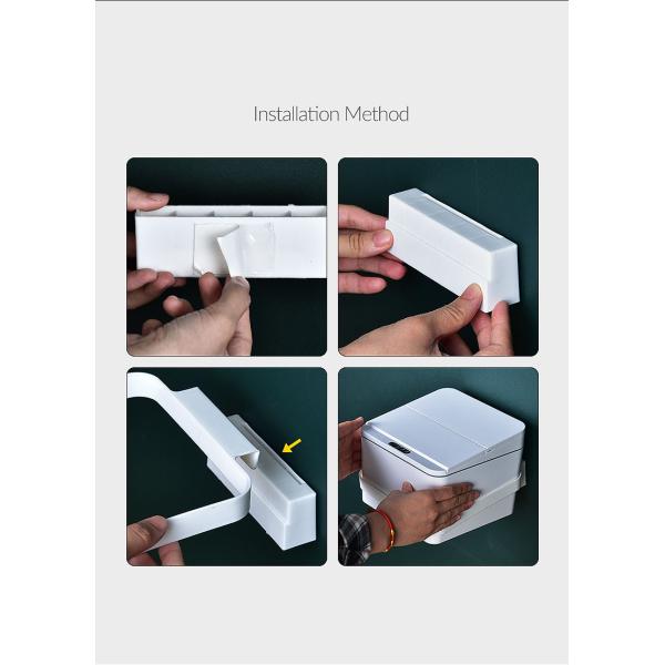 Household Smart Touchless Motion Sensor Trash Can Public Area Intelligent Garbage Bin Self Sealing Bin