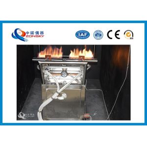 IEC 60529 Flammability Testing Equipment , Bundled Cables Vertical Flammability