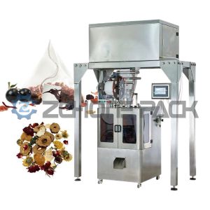 Accurate Customized Triangle Tea Bag Packing Machine Ultrasonic Sealing