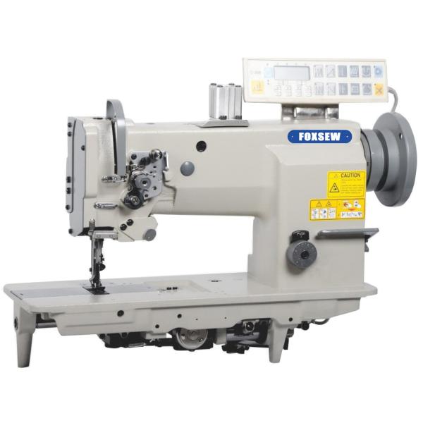 Single Needle Compound Feed Heavy Duty Lockstitch Sewing Machine with Automatic