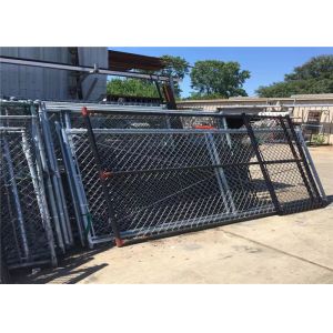 Building Chain Link Privacy Mesh Fence / Construction Site Fencing Easily