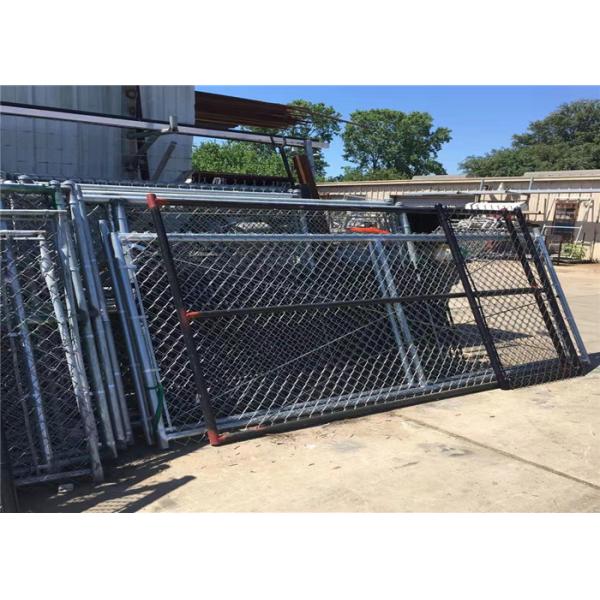 Building Chain Link Privacy Mesh Fence / Construction Site Fencing Easily