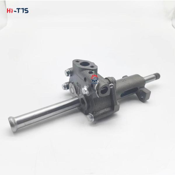 Excavator Engine Oil Pump 6BG1 8970653840 Black Steel