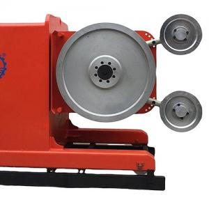 China 380V Voltage Diamond Wire Rope Machine for Cutting Marble Limestone at 45KW Economy on sale