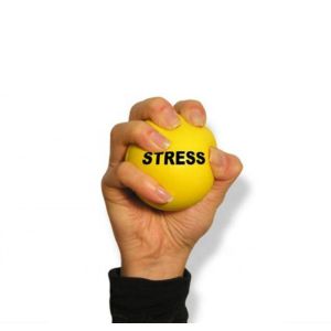 Round Shaped PU Foam Ball Release Pressure Convenient Carrying