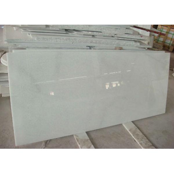 Buy Crystal White Marble Bathroom Countertops , Marble Stone Flooring Environmentally Friendly at wholesale prices
