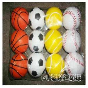 PU Tennis Ball Stress Ball Compact And Portable Customizable Long Lasting