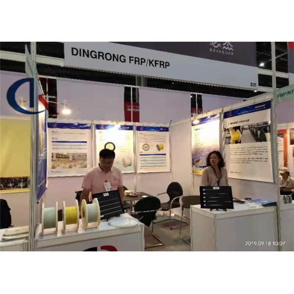 0.4mm FRP Fiber Reinforced Strength Member Plastic Reel For Optic Cable No Bar 40D