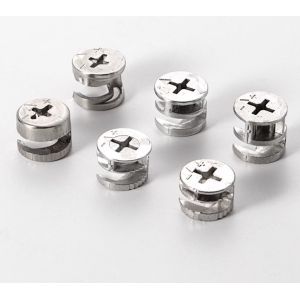 Sturdy Construction Furniture Connector Fitting Zinc Alloy Cam Lock with Bolt