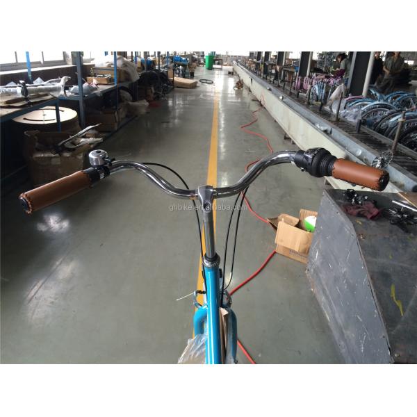 Blue Color 7 Speed Vintage Lady City Cruiser Bike Women Retro Bikes for City Living