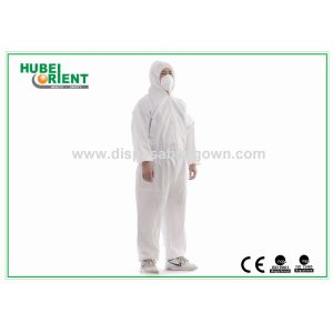China Comfortable Disposable Protective Clothing Coverall Waterproof Anti-Bacterial on sale