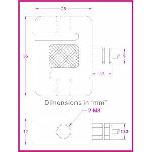Tension and compression load cell|Compression tension load cell