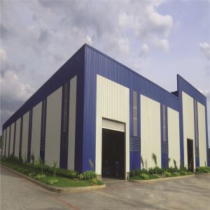 Hot Dip Galvanized Prefabricated Steel Structure Warehouse Whole House System