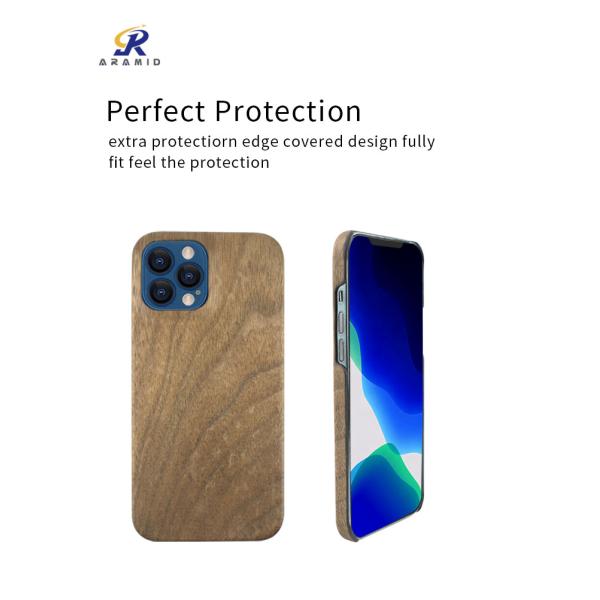 iPhone 13 Pro Wooden Phone Case With Camera Protection Design