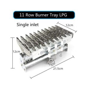 11 Row Single Row Single Intake Burner