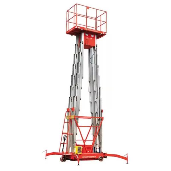 Buy Hyd 10m Vertical Mast Boom Aluminium Alloy Aerial Work Platforms at wholesale prices