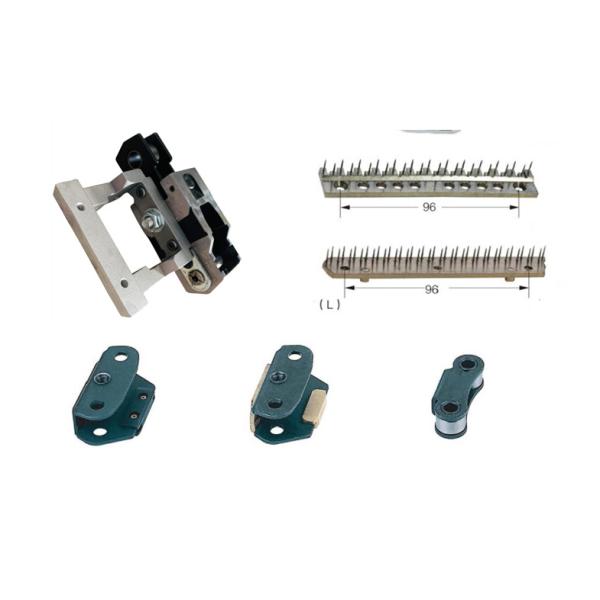 Buy Pinclip Stenter Machine Parts Durable Silver Plating Single Purpose Clip at wholesale prices