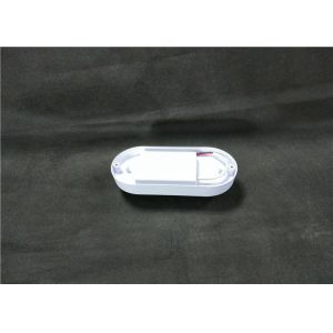 PP Oval LED Bulkhead Lamp Matt White Diffusor Outdoor 70-80lm / w 60Hz