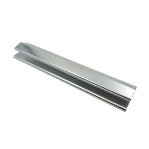 6000 Series Anodised Silver Polished Aluminium Extrusion Profile , Windows And