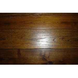 Hand scraped Mongolian teak engineered hardwood flooring