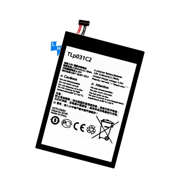 3100mAh 3.8V Lithium Ion Polymer Battery for Alcatel One Touch OT-8030/B Mobile
