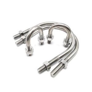 Alloy Steel gr2 gr5Titanium 1.5 Stud U Bolt M6 M10 M12 M16 with Washer and Nuts