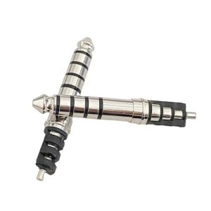 Nickel Plated Plug Headphone Plug 4.4mm 5 Poles 33L Male Audio Connector