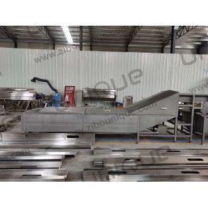 1.5kw Vegetable Blanching Equipment for Plantains and Coconuts Customized