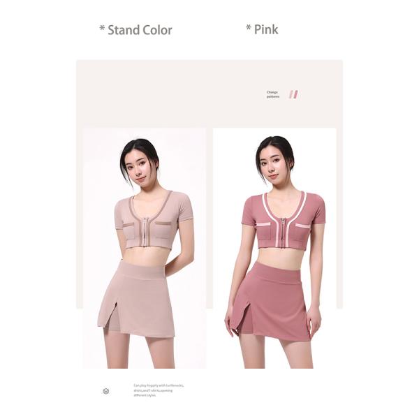 Outdoor Women Golf Clothes Breathable Quick Dry Athletic Ladies Golf Skirt