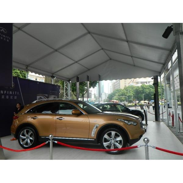 10x15m Elegant Square Tube Exhibition Tents Rain Proof High Peak Marquee