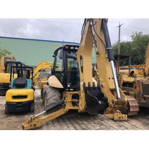 Used Extended Arm Caterpillar Backhoe Loader 420f, Secondhand Loader Backhoe