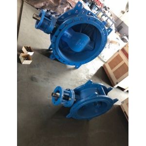 Resilient Seated Double Eccentric Flanged Butterfly Valves with Manual Operation