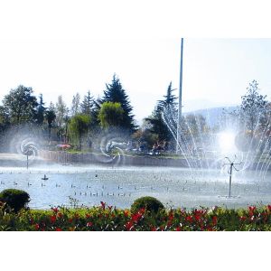 1m Water Spray 150Kpa SS304 Fountain Jet Nozzle