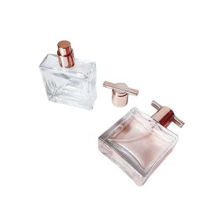 Screw Caps Customizable Empty Glass Perfume Bottles Bulk