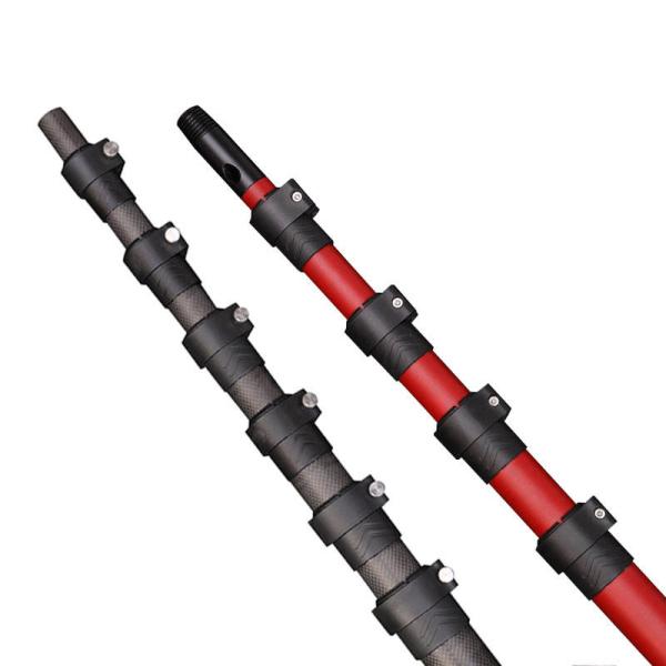 OEM ODM Carbon Fiber Tube Eco Friendly Telescopic Boom Pole For Flag