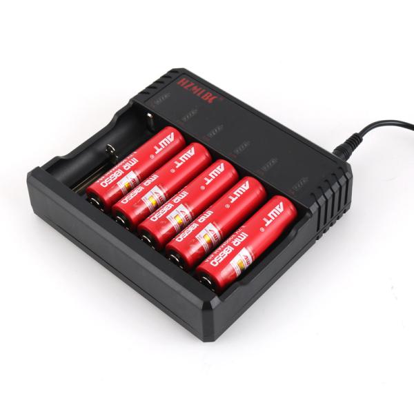 Buy Durable New H6 Li Ion 18650 Charger , 6 Slot Battery Charger With AU EU Plug at wholesale prices
