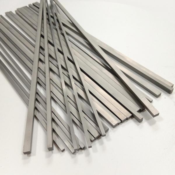 Buy Hot Isostatic Pressing Cemented Tungsten Carbide Strip / Rectangular Carbide Bar at wholesale prices