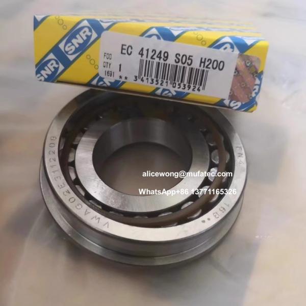 Automotive Gearbox Bearings EC 41249 S05 H200 38.1x78x18.5mm Tapered Roller Bearings With Nylon Cage