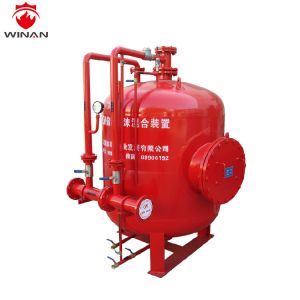 DN80 12 Bar 15000L 12000LPM Fire Foam Bladder Tank