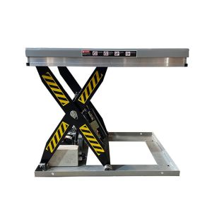 China 1000kg Electric Hydraulic Single Scissor Lift Table on sale