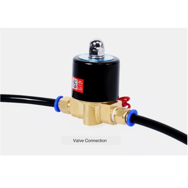 Air Water Oil Gas Pneumatic Solenoid Valve Normal Close With Copper Coil